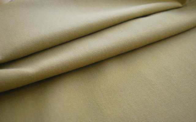 British Wool FR Furnishing-Mustard Close Up