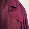 Cable Jersey - Plum