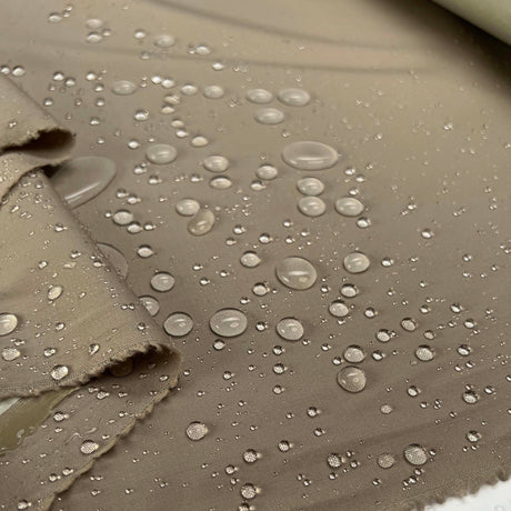 Challenger Stone Wool Face Waterproof Italian Loro Piana Outerwear Fabric Splash