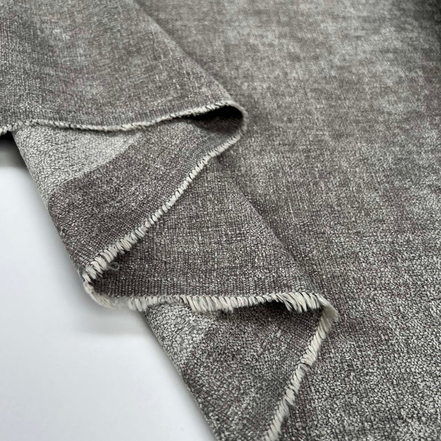 Chenille Furnishing Grey Fire Retardant Upholstery Fabric Fold