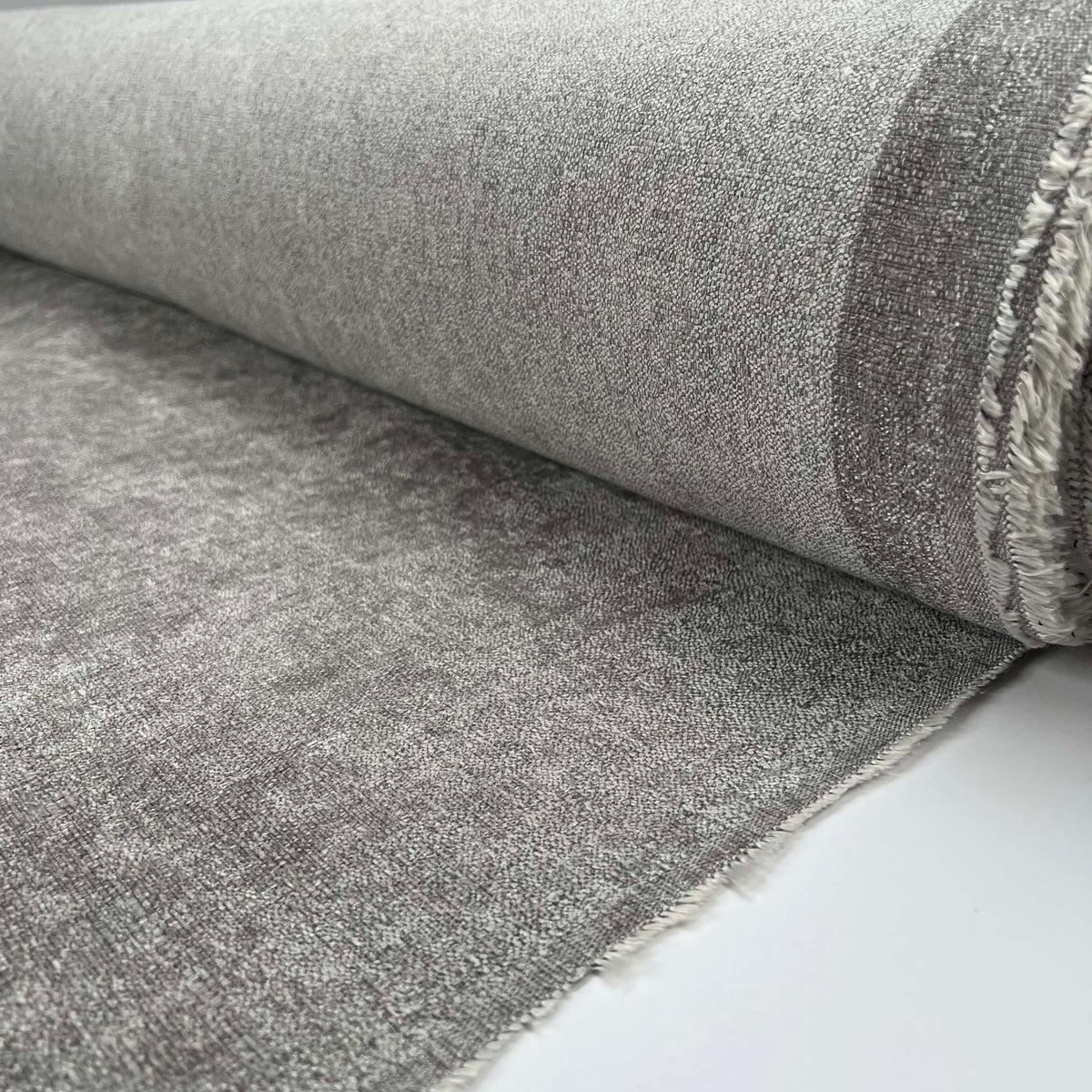 Chenille Furnishing Grey Fire Retardant Upholstery Fabric Roll
