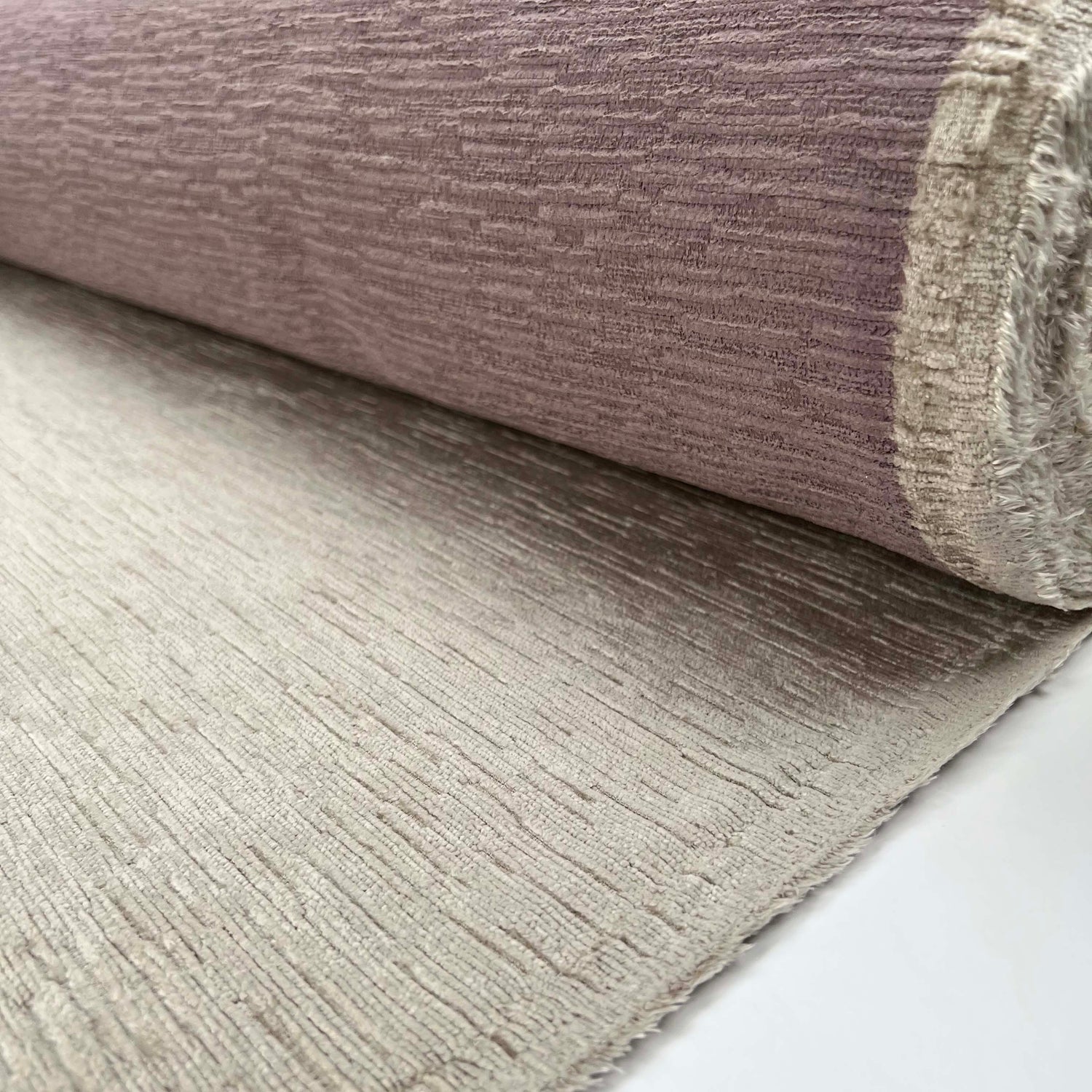 Chenille Slub Furnishing Champagne Polyester Fire Retardant Fabric Roll