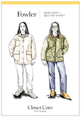 Closet Core Patterns Fowler Jacket FrontCover
