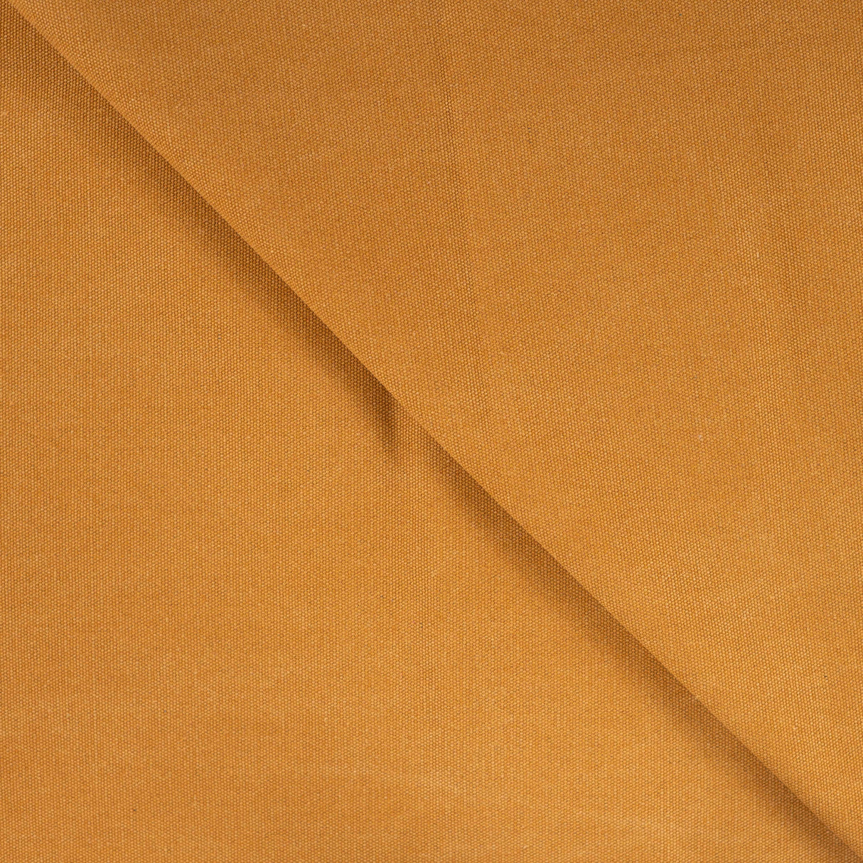 CottonPolyesterHardwearingWaxedCanvasOchreFabric2
