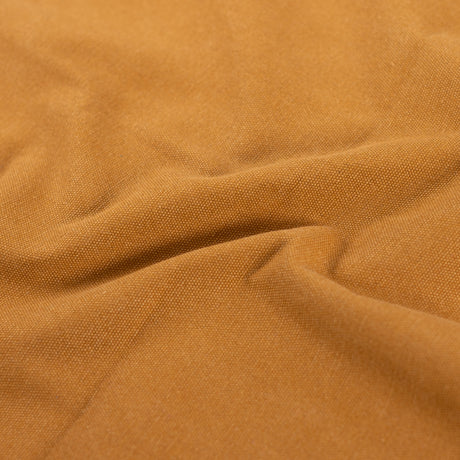 CottonPolyesterHardwearingWaxedCanvasOchreFabric4
