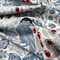 Cotton Canvas - Cherry Bird
