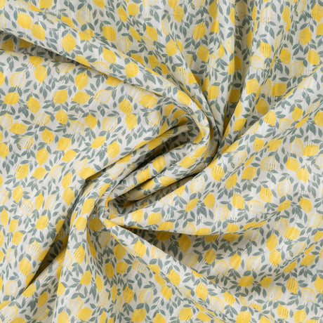 Stitched & Embroidered Fabric