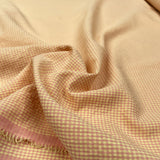Cotton Poplin Seersucker Battenberg Pink Yellow Check Polyester Lightweight Woven Dress Fabric CU