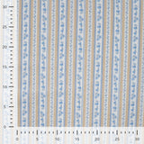 Cotton Voile Bluebell Lane Printed Cotton Voile 115gsm Dress Fabric Ruler