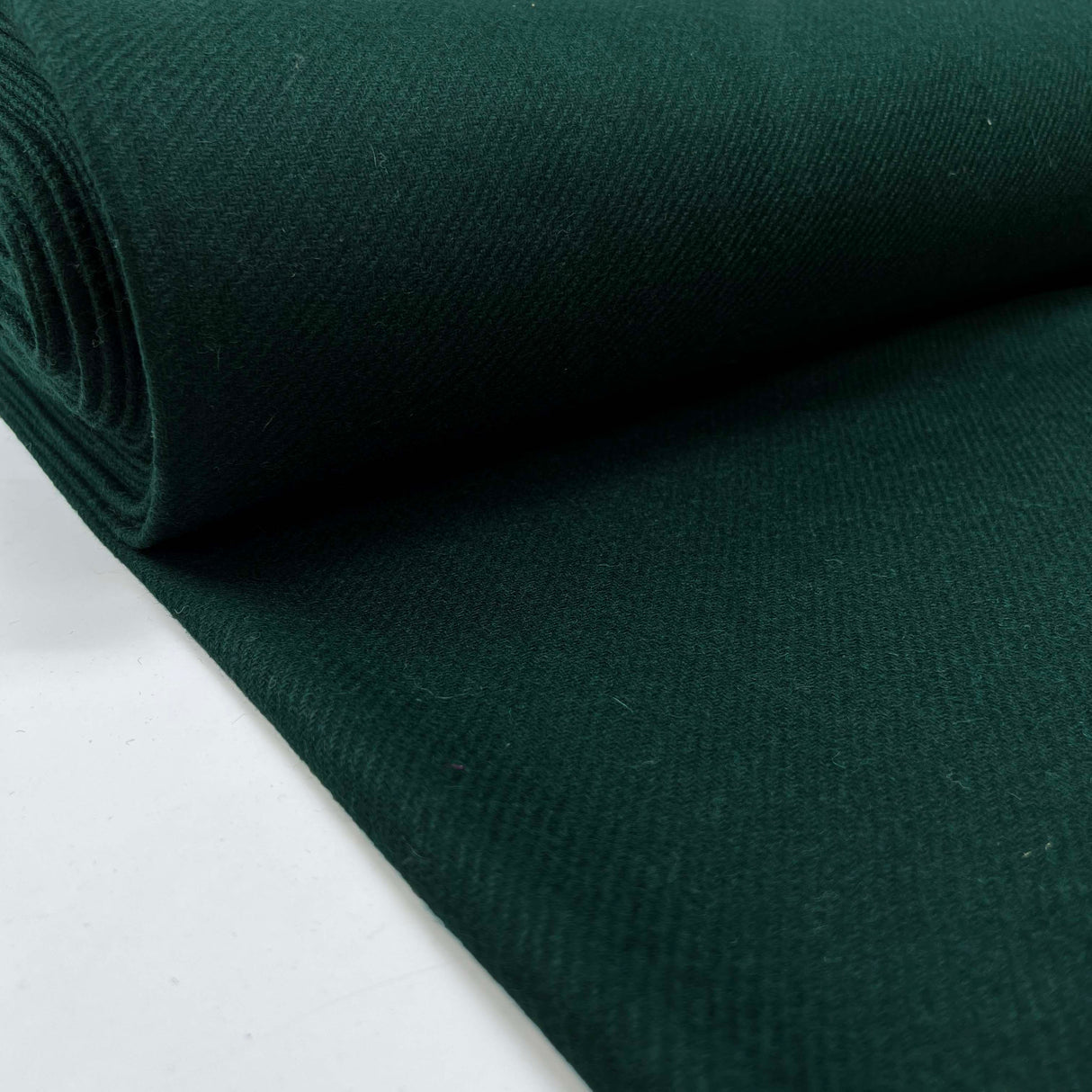 Green British 100% Wool Tweed Suiting Fabric Countryfile - Bottle Video