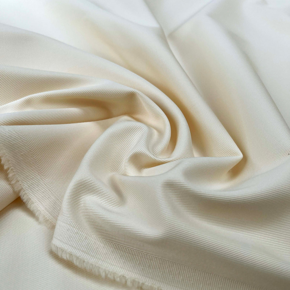Cream Of The Cloth Organic Cotton Twill Fabric CU