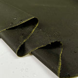 Dalesman 9oz Wax Cotton Marsh Green Fabric Fold