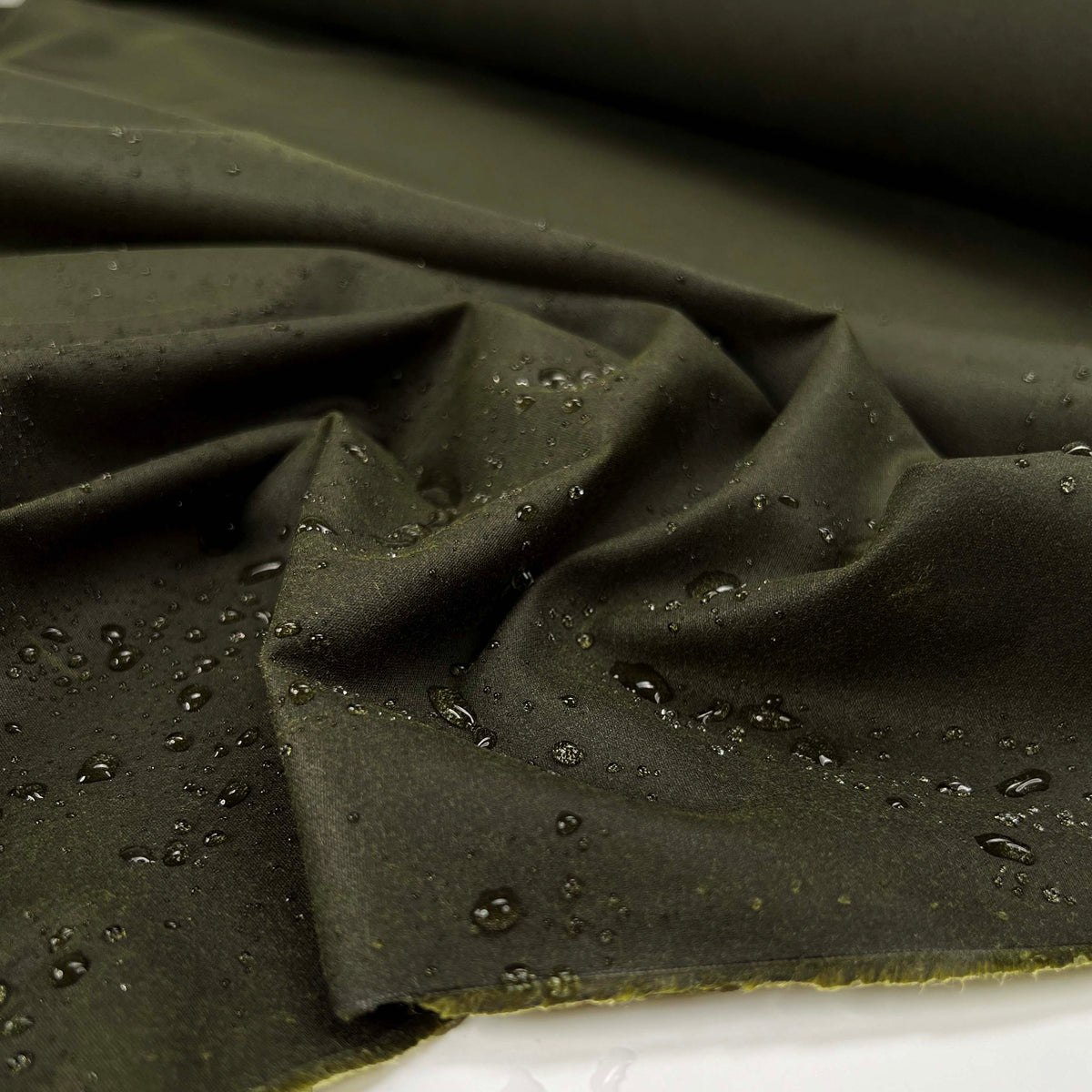 Dalesman 9oz Wax Cotton Marsh Green Fabric CU