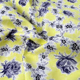 Pink Floral Printed Cotton Fabric Designers Guild Wild Rose Primrose CU