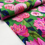 Viscose Dress Fabric Finest Challis - Garden Party Bolt