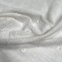 Embroidered Cotton Muslin - Florals