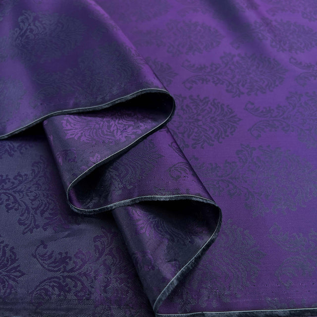 Lightweight Viscose Acetate Purple Dress Lining Fancy That Fold