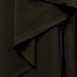 Polyester Elastane Stretch Suiting Crepe Fabric Femme Fatale Hunter Green Hang