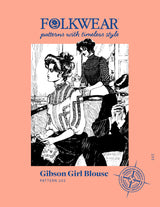 Folkwear Gibson Girl Blouse Pattern Frontcover