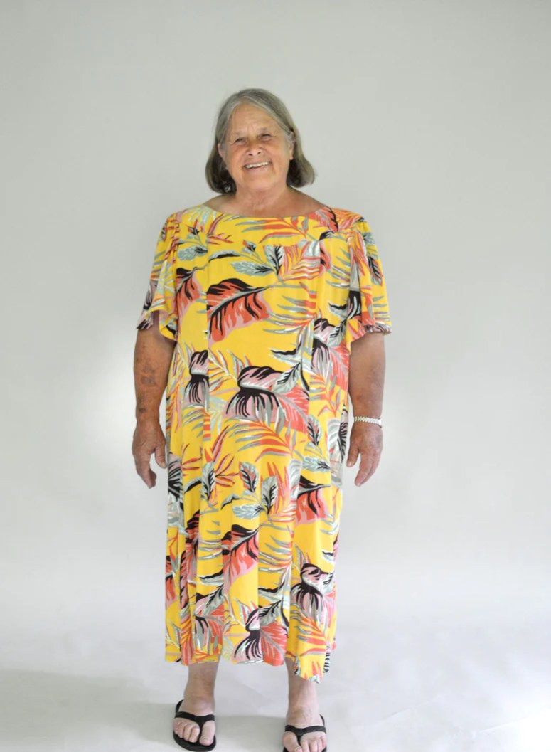 Folkwear Hawaiian MuuMuu Dress Pattern 7