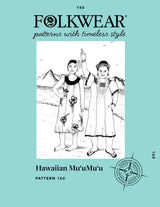 Folkwear Hawaiian MuuMuu Dress Pattern Frontcover
