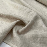 French_Linen_Natural_Plain_Woven_Dress_Fabric_Close-Up