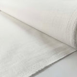 French_Linen_White_Plain_Woven_Dress_Fabric_Roll