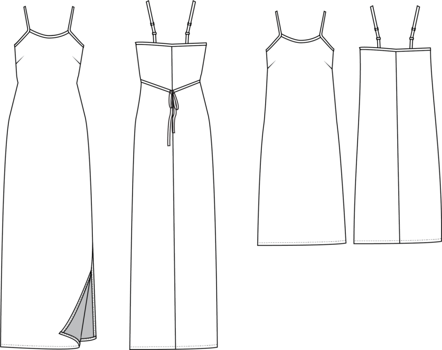 Friday Pattern Company - Saltwater Slip Dress pattern