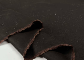 Gamekeeper 8oz Wax Cotton Saddle Brown Fabric Fold