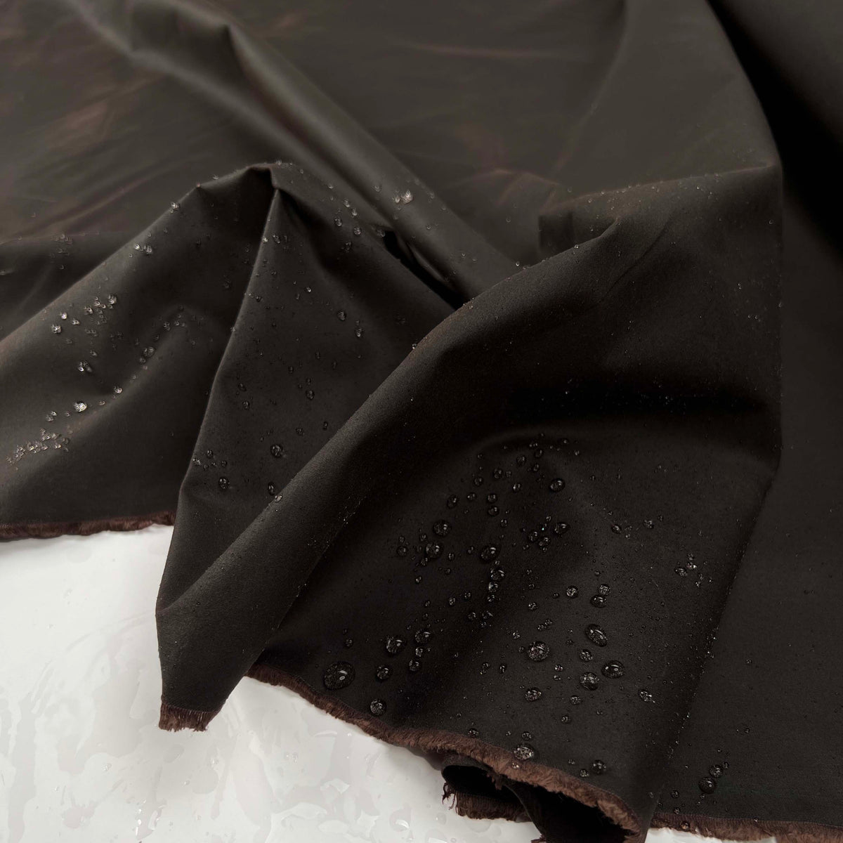Gamekeeper 8oz Wax Cotton Saddle Brown Fabric Splash