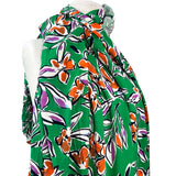 Green Floral Trail