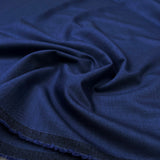Hallelujah Suiting New Navy Wool  Mohair Fine Woven Fabric CU