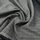 Happy Harry Viscose Blend Grey Herringbone Stretch Suiting Fabric
CU