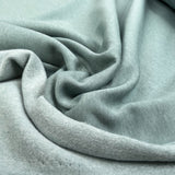 Heavy Jogging Dusty Mint Polyester Cotton Sweatshirt Fabric CU