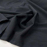 Black Polyester Wool Lycra Dressmaking Fabric Here to Eternity CU