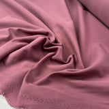 Huckleberry Cotton Mauve Pink Twill Woven Trouser Fabric CU