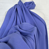 Medium Weight Stretch Dressmaking Fabric Italian Crepe Cornflower CU