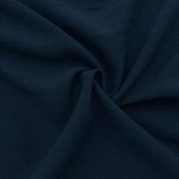 Remnant - Rustic Drape Viscose Linen - Steel Blue (0.74m)