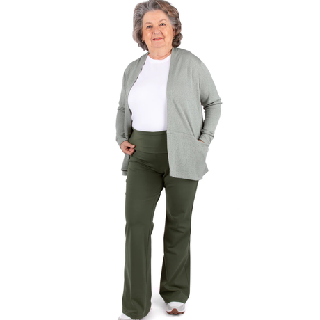 Jalie - Kim foldover waist shorts and flared pants pattern
