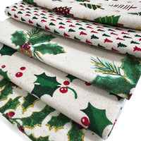 JL Christmas Fat Quarter - Jazzy Trees
