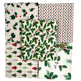 John Louden Christmas Cotton Fabric Fat Quarter Jazzy Trees Full