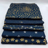 JL Christmas Fat Quarter - Blue Orbit