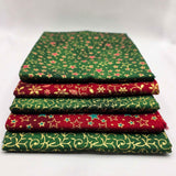 John Louden Christmas Fat Quarter Festive Traditions Bundle
