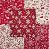John Louden Cotton Christmas Fat Quarter Holiday in Iceland Full