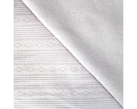 Petit Pointelle - White