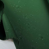 Green Water Resistant Coated Cotton Fabric Last of the Mohicans Splash