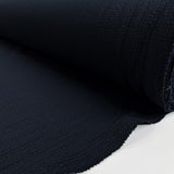Linea Nero Polyester Seersucker Ex Designer Fabric Roll
