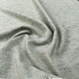 Linen Effect Sage Polyester Plain Woven Shirting Fabric CU