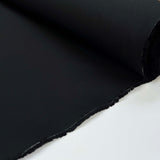 Looking Forward Black Cotton Water Resistant Trouser Fabric Roll