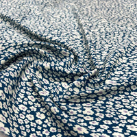 Lyocell - Floral Blue
